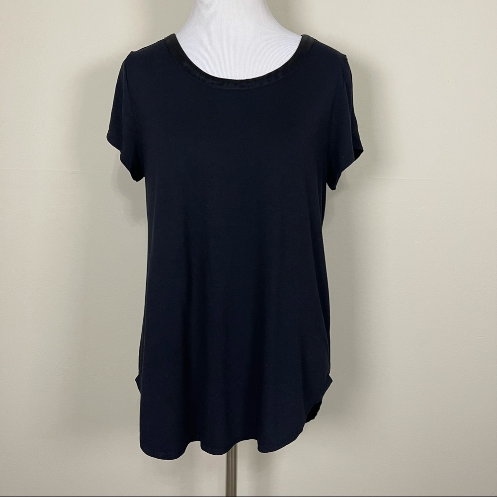Alfani black hi-low t-shirt medium - Picture 5 of 6
